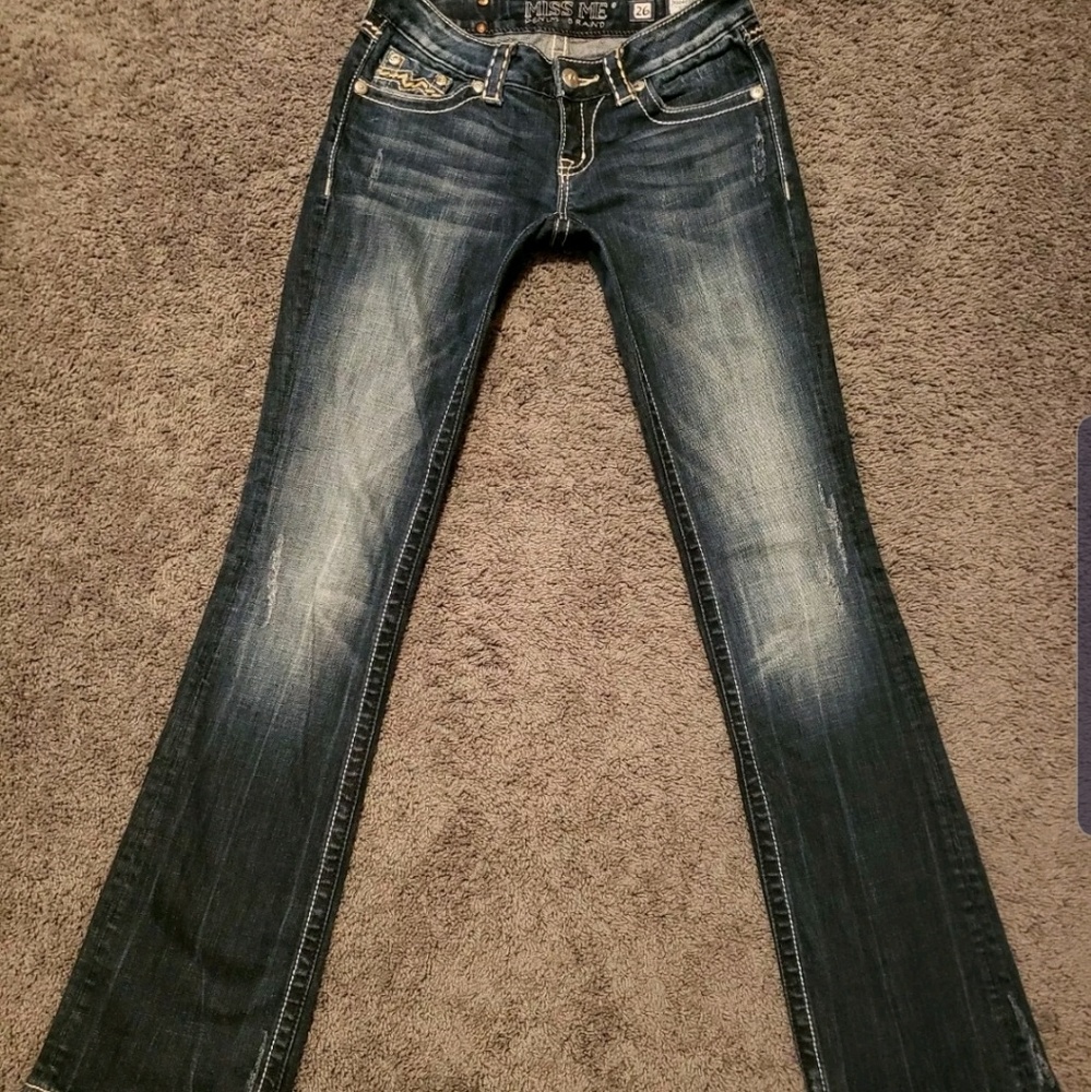 Miss Me boot cut Jean's 26×35 - Picture 2 of 4